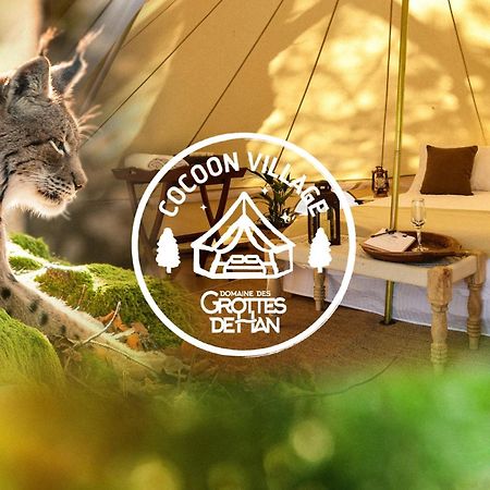 Cocoon Village - Glamping - Domaine Des Grottes De Han Rochefort Bagian luar foto