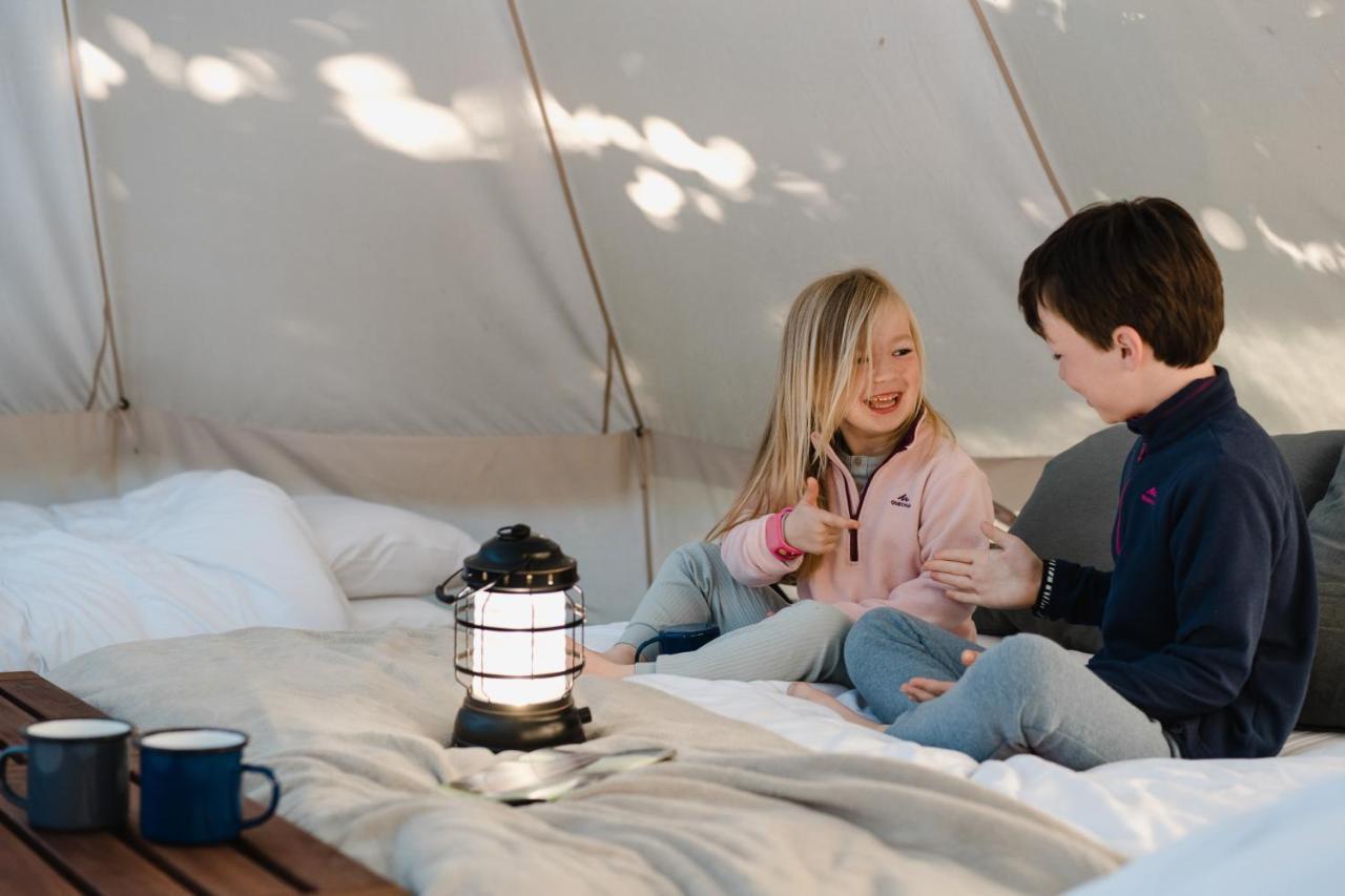 Cocoon Village - Glamping - Domaine Des Grottes De Han Rochefort Bagian luar foto