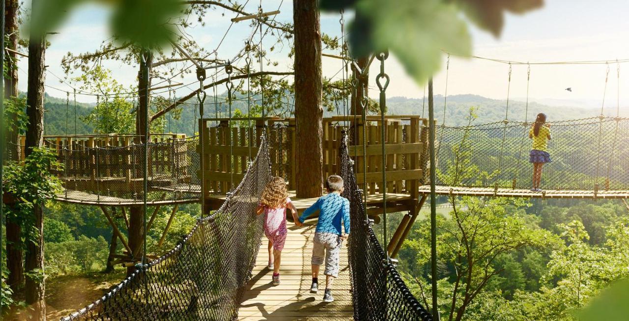 Cocoon Village - Glamping - Domaine Des Grottes De Han Rochefort Bagian luar foto